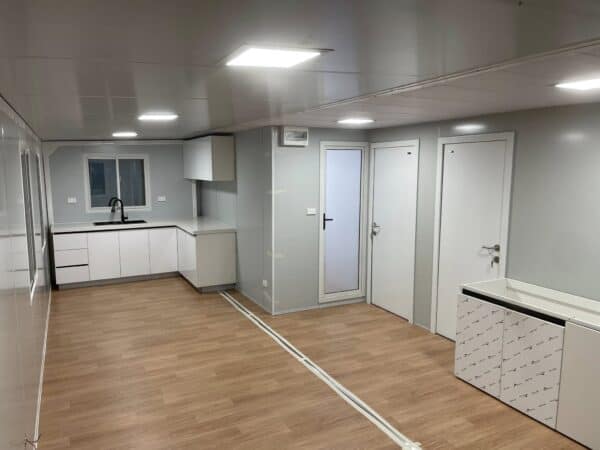 Container house interior